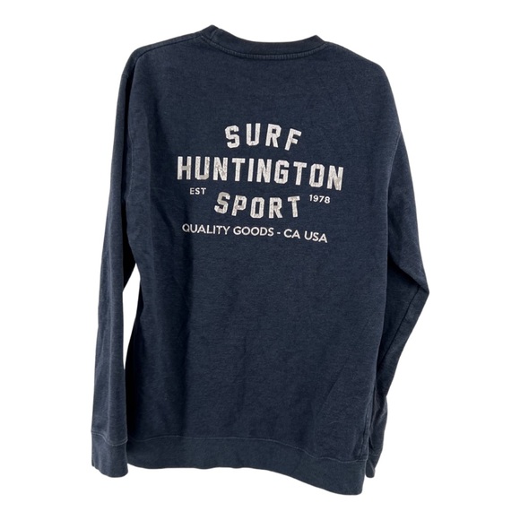 huntington surf & sport Other - Huntington Surf & Sport navy graphic sweatshirt casual comfort XL